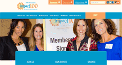 Desktop Screenshot of impact100pbc.com